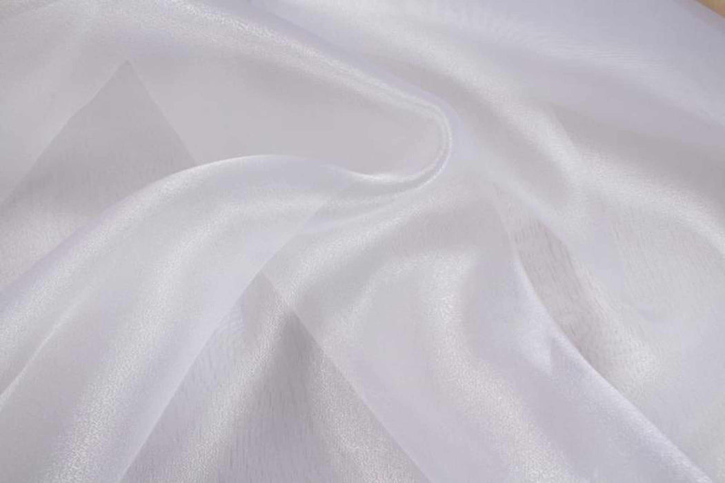 swatch-Shiny Organza - 16 Colors Available-Fabric-FabricSight