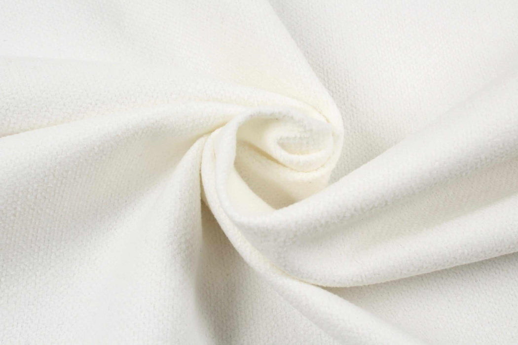 swatch-Soft Cotton Tweed - Chenille touch-Fabric-FabricSight