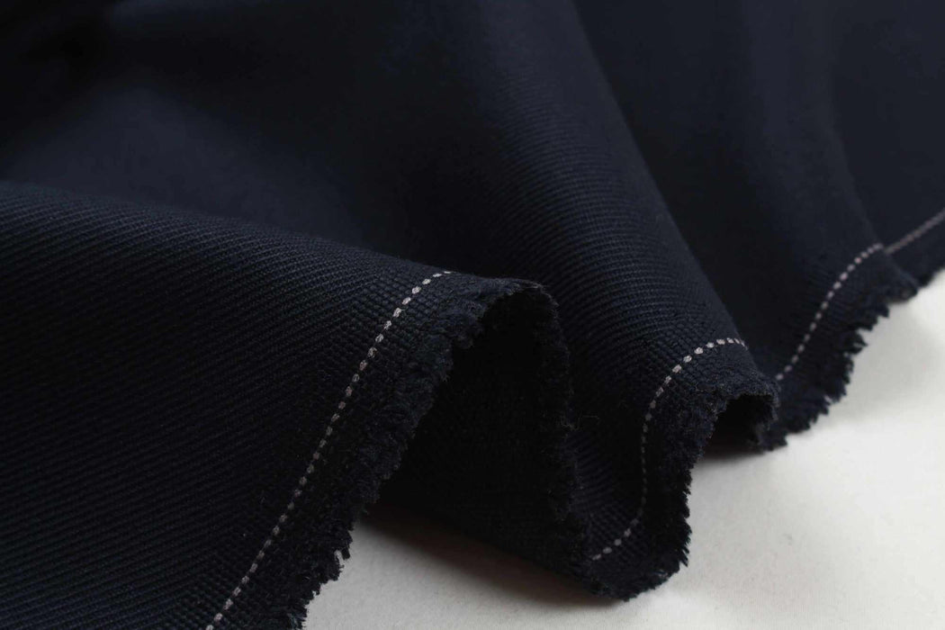 swatch-Soft Recycled Poly-Viscose Twill for Jackets - 21 Colors Available-Fabric-FabricSight