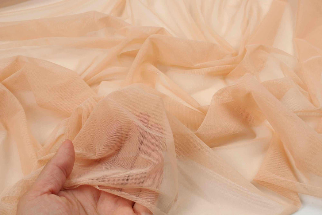 swatch-Stretch Polyamide Tulle (+50 Colors Available)-Fabric-FabricSight