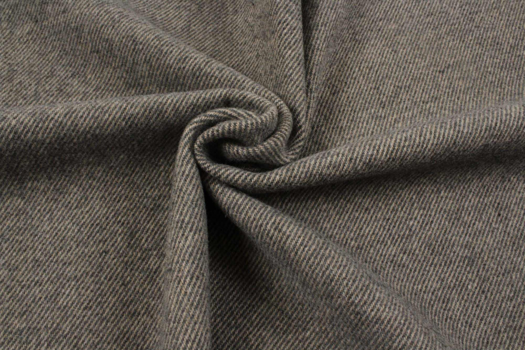 swatch-Twill Structure Recylced Wool for Jackets-Fabric-FabricSight