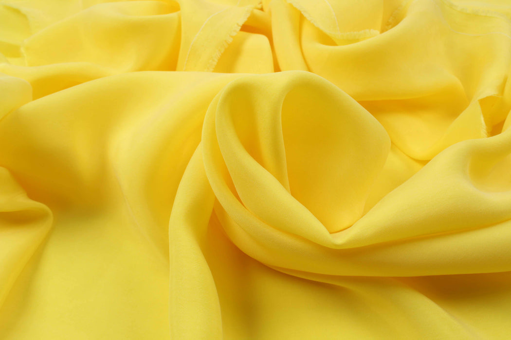 Vegan silk - Cupro Satin - SCARLET (+50 Colors Available)-Fabric-FabricSight