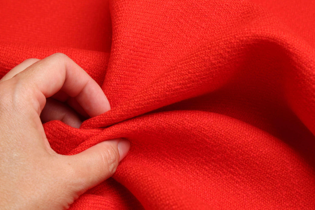 swatch-Virgin Wool & Cotton for Coats – Piece Dyed, 12 Fashion Colors-Fabric-FabricSight