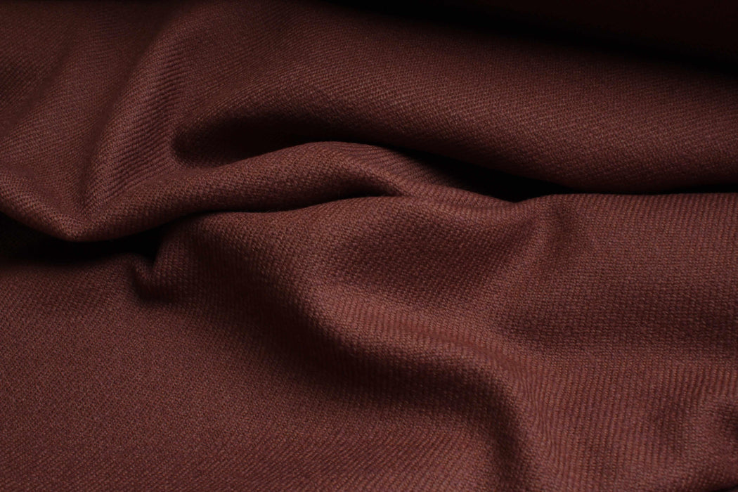 swatch-Virgin Wool & Cotton for Coats – Piece Dyed, 12 Fashion Colors-Fabric-FabricSight