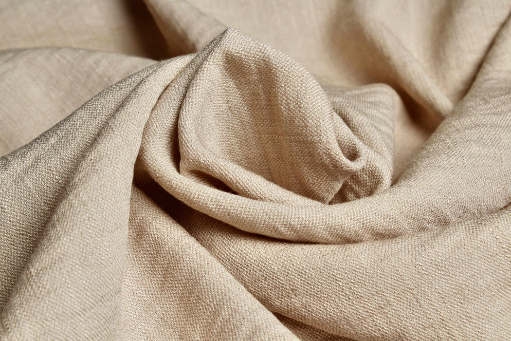 swatch-Viscose Blend Crepe Crinkled Effect-Fabric-FabricSight
