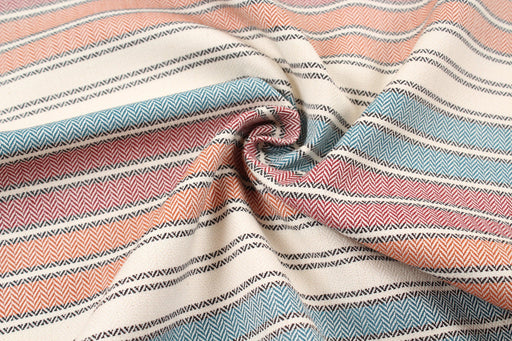 Cotton Herringbone - Stripes-Fabric-FabricSight