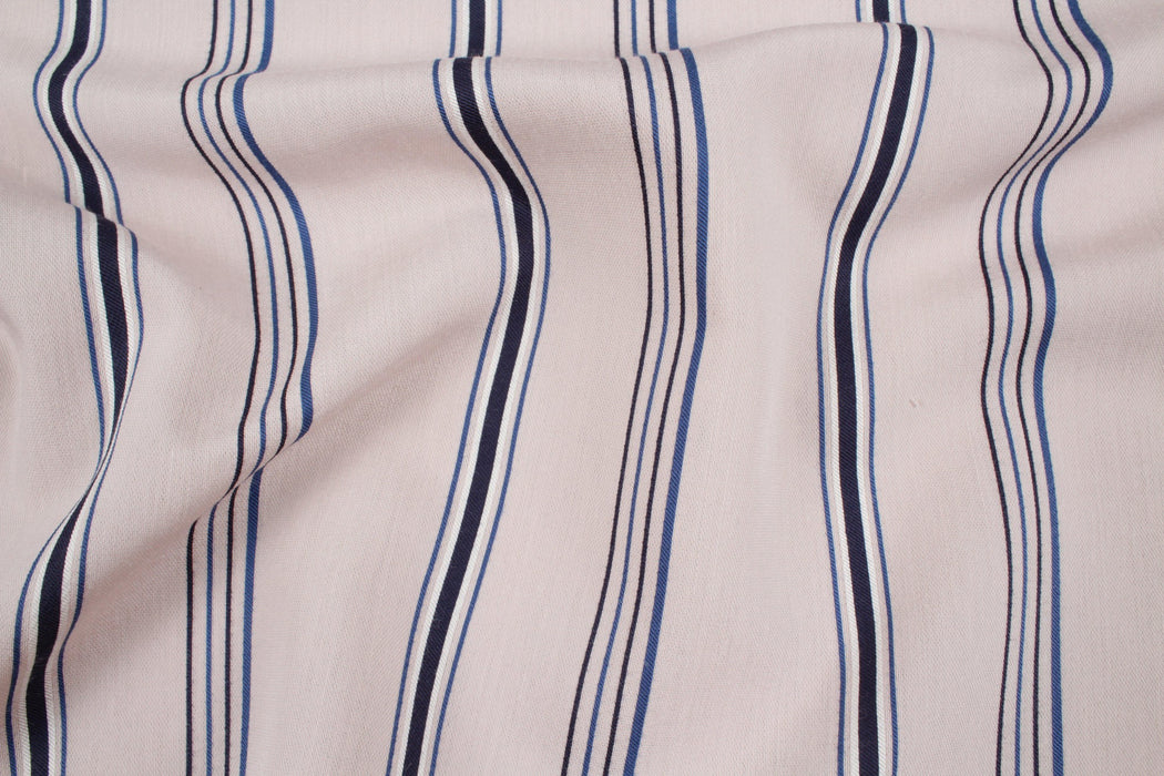 Finetouch Shirting Viscose - Stripes-Fabric-FabricSight