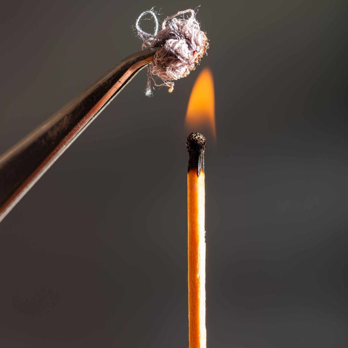 Know What’s In Your Fabric: Burn Test for Fibre Classification and Identification