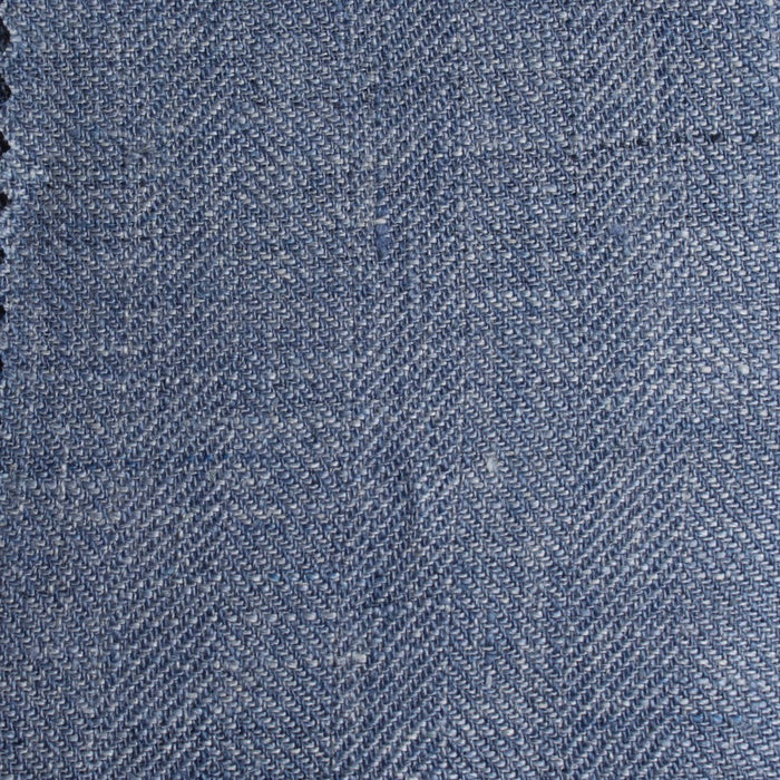 Yarn-Dyed Herringbone Linen Fabric – 100% European Flax® – 18 Colors
