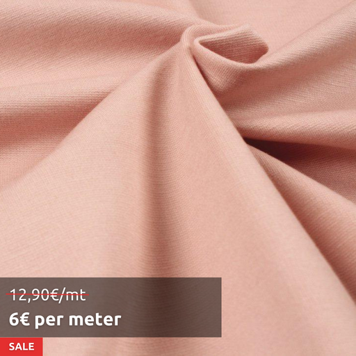 10 Mts Roll - Punto Roma - Stretch (Pink) - OFFER: 6€/MT-Roll-FabricSight