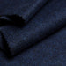 100% Cashmere Jersey – Navy Blue Mélange (Yarn Dyed)-Fabric-FabricSight