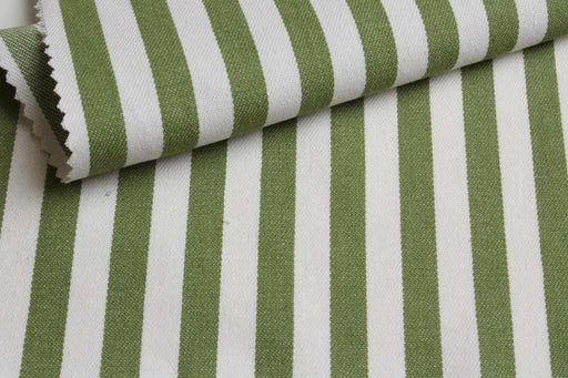 swatch-100% Cotton Stripes Denim - Yarn Dyed-Fabric-FabricSight