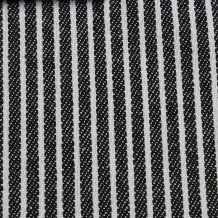 swatch-100% Cotton Thin Stripes Denim - Yarn Dyed-Fabric-FabricSight