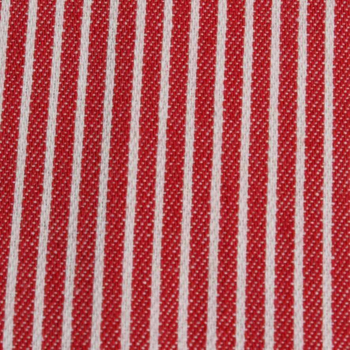 swatch-100% Cotton Thin Stripes Denim - Yarn Dyed-Fabric-FabricSight