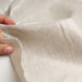 100% Linen with Silver Foil Finish – European Flax® – Natural Metallic Linen-Fabric-FabricSight