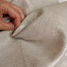 100% Linen with Silver Foil Finish – European Flax® – Natural Metallic Linen-Fabric-FabricSight