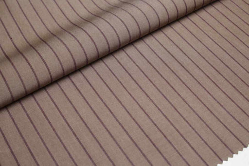 100% TENCEL™ Luxury Stripe Shirting – Lenzing – Sustainable Fabric-Fabric-FabricSight