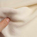 swatch-100% Virgin Wool Gauze – Sheer Fluid Etamine – Ecru – Designer Deadstock-Fabric-FabricSight