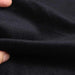 swatch-100% Virgin Wool Hairy Coat Fabric – Black – Italian Designer Stock-Fabric-FabricSight