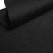 100% Virgin Wool Textured Coat Fabric – Black – Italian Designer Stock-Fabric-FabricSight