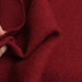 swatch-100% Wool Crepe – Soft One-Side Brushed – Burgundy – Designer Stock-Fabric-FabricSight