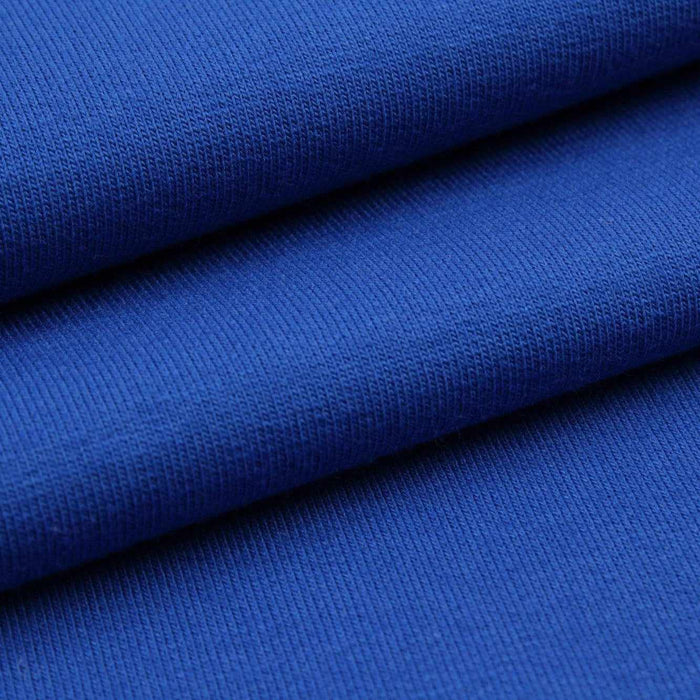 11.5 Mts Roll - Brushed Fleece Organic Cotton (Electric Blue) - OFFER: 7,50€/Meter-Roll-FabricSight