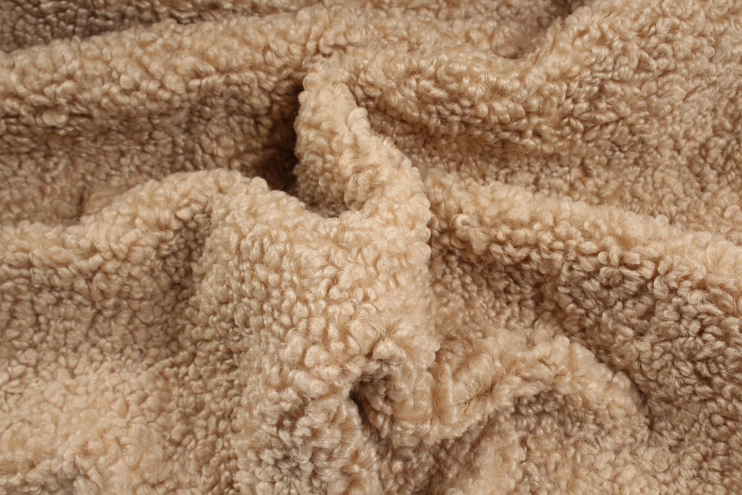 13 Mts Roll - Soft Teddy Fur For Outwear - Boucle - OFFER: 12,50€/Mt-Roll-FabricSight