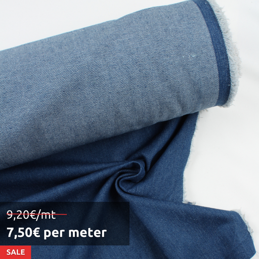 Denim Fabrics, Buy Online by the Metre from 5,00€
