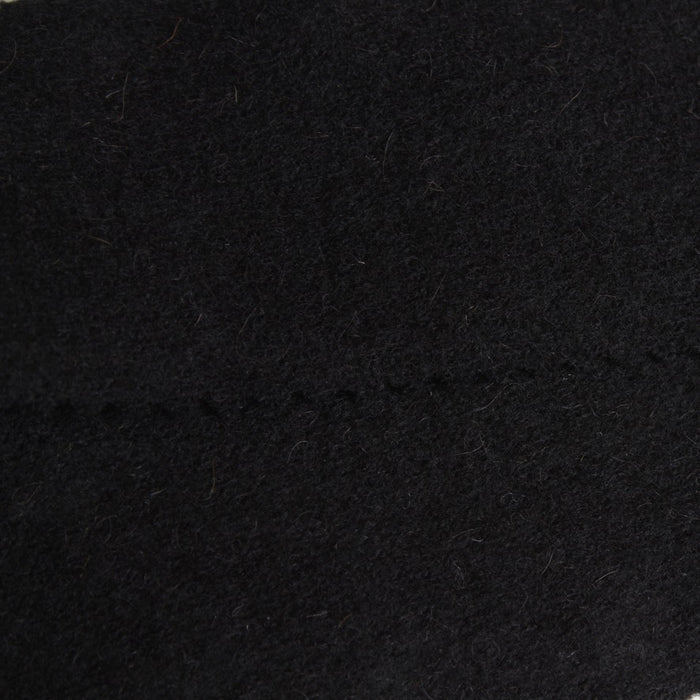 Luxury Camel Hair & Virgin Wool Brushed Knit – Camel & Black