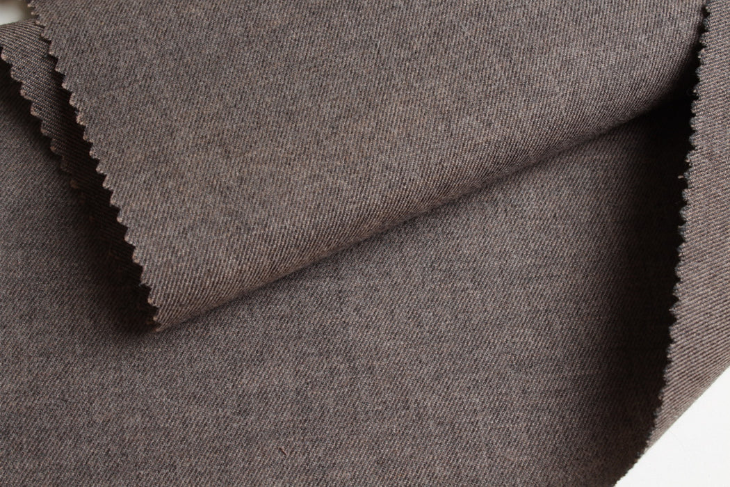 swatch-Premium Brushed Cotton Flannel Twill – Melange Shirting – 8 Colors