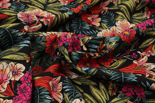 20 MTS ROLL - Stretch Matt Satin - Floral print - OFFER: 3€/MT-Roll-FabricSight