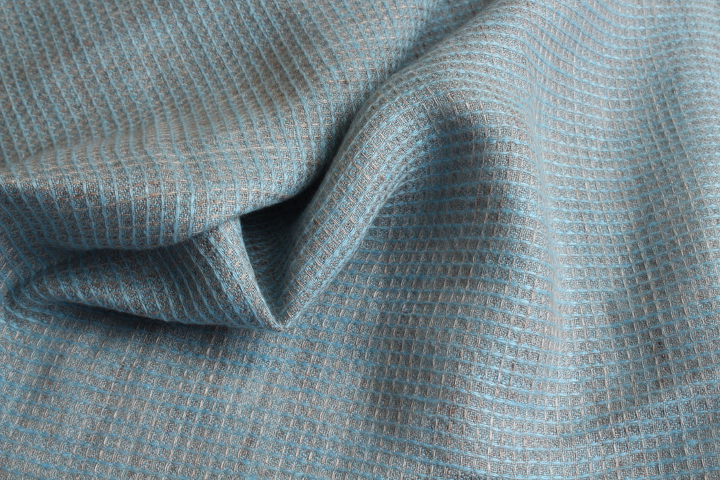 Premium Waffle Weave Linen – Lightweight & Soft, 100% Linen