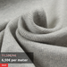 3.5 Mts Piece - Organic Cotton Stretch Rib 2x2 (Grey Melange) - OFFER: 6,50€/MT-Roll-FabricSight