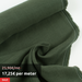 4 Mts Roll - Cupro Linen Twill, Vegan Certified - STEFANY (Military Green) - OFFER: 17.25€/Mt-Roll-FabricSight