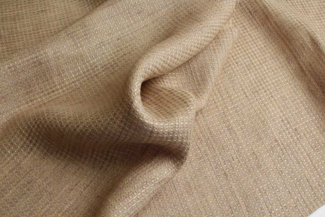 Premium Waffle Weave Linen – Lightweight & Soft, 100% Linen