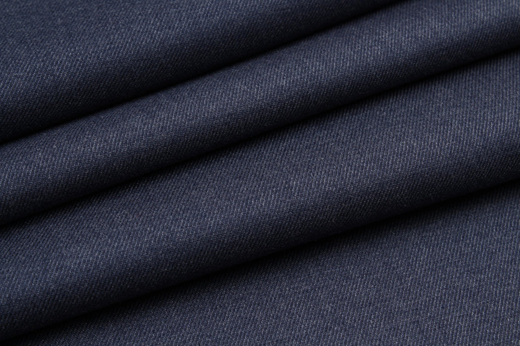 5 Mts Roll - Bamboo Twill for Trousers - Stretch (Dark Denim) - OFFER: 12,10€/Mt-Roll-FabricSight