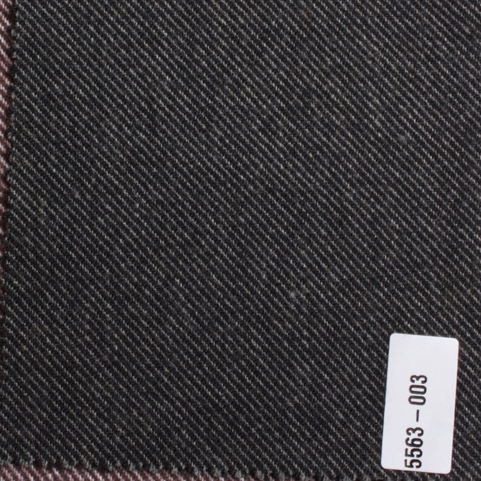 Heavy Brushed Melange Flannel Twill – Recycled Cotton Blend – 5 Autumn Colors