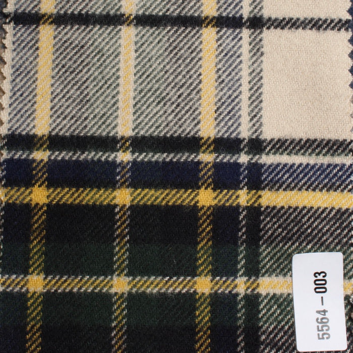 Heavy Brushed Overshirt Flannel – Recycled Cotton Blend – Heritage Checks