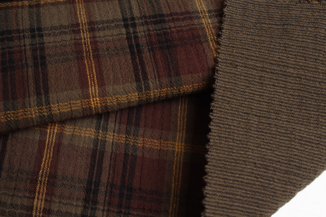Organic Cotton Double Gauze – Checks