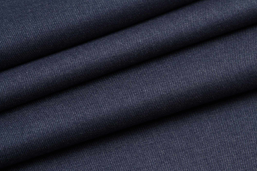 7 Mts Roll - Bamboo Twill for Trousers - Stretch (Dark Denim) - OFFER: 12,10€/Mt-Roll-FabricSight