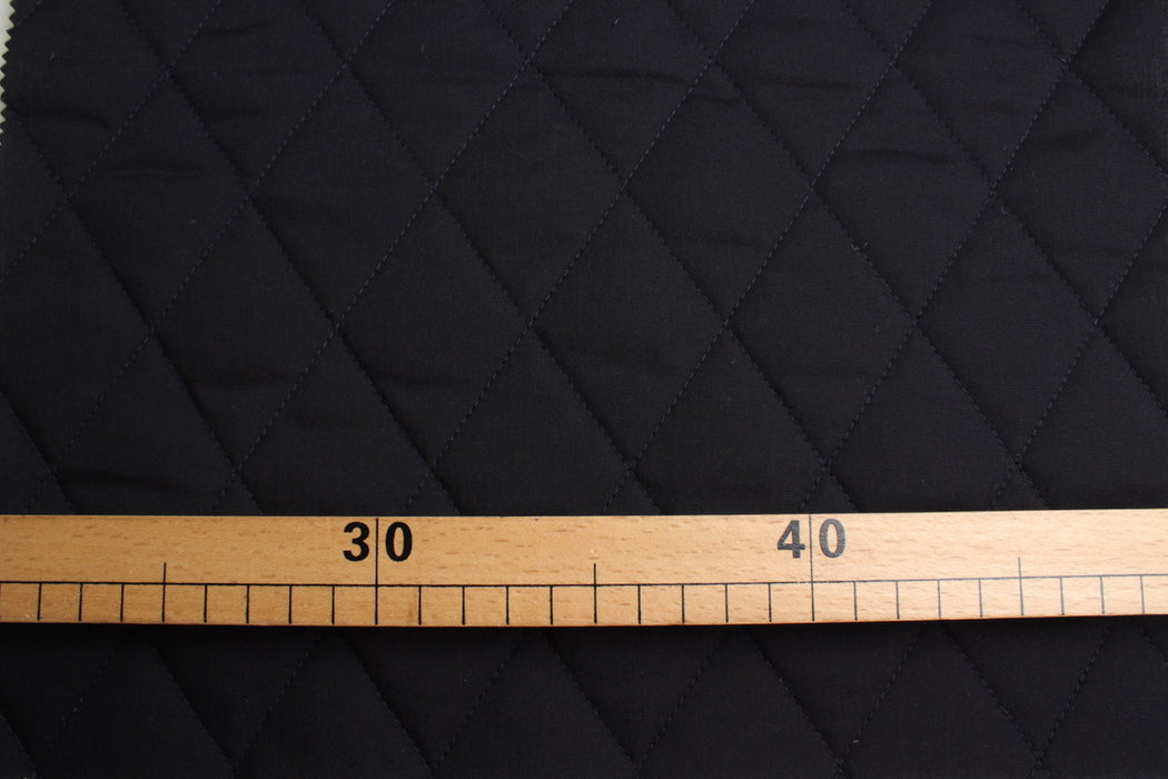Quilted Rhombus Lining – Recycled Polyester & Organic Cotton