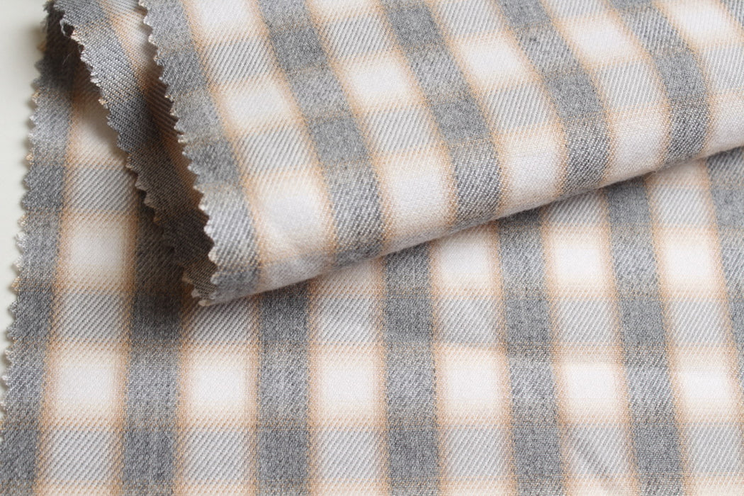 Brushed Cotton Flannel – Checks Shirting (3 Variants)
