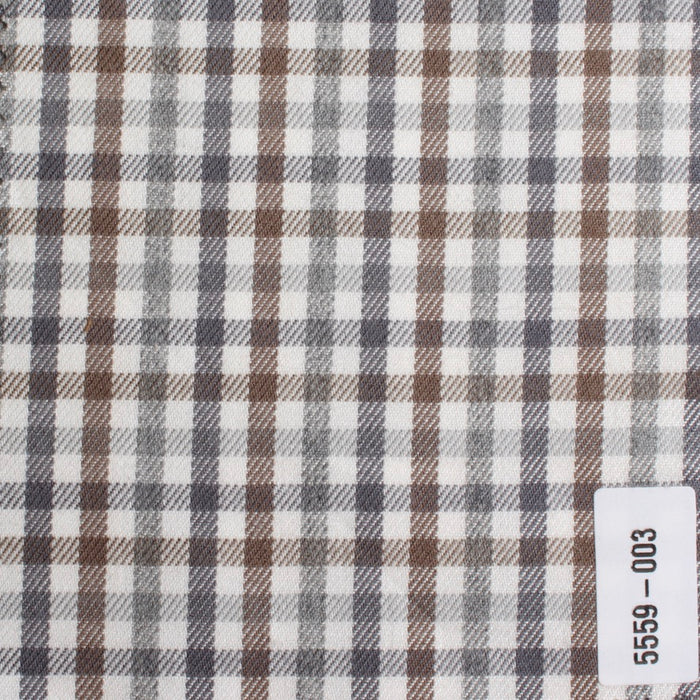 Brushed Cotton Flannel – Checks Shirting (3 Variants)