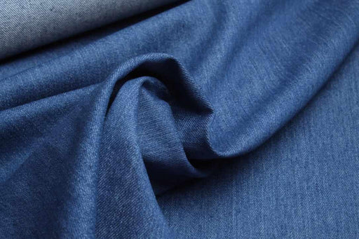 98% Cotton Stretch Denim – 10 oz Twill – 4 Basic Shades-Fabric-FabricSight