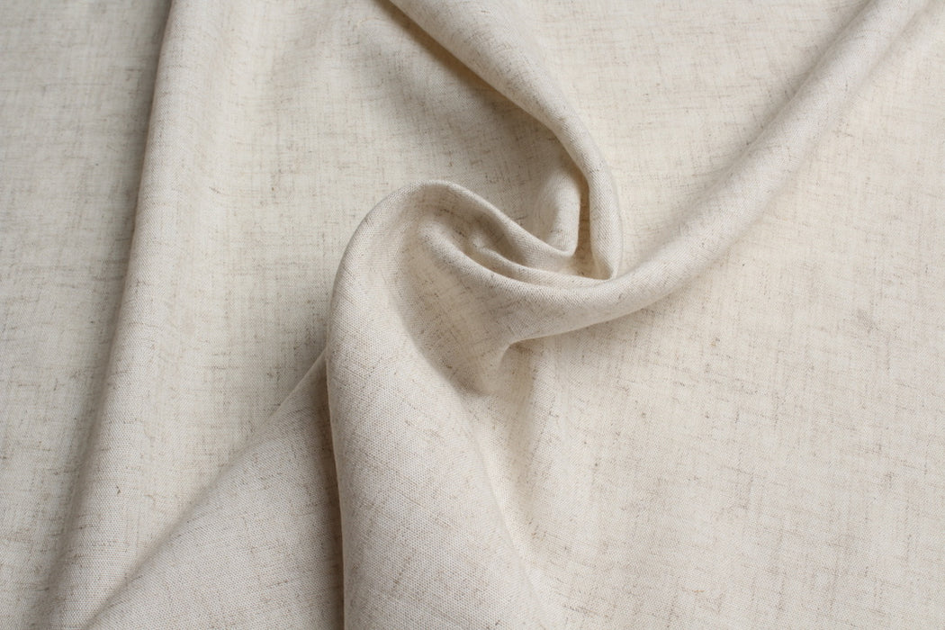 swatch-Viscose Linen Shirting Fabric – Soft & Fluid – European Flax® - Semigrey