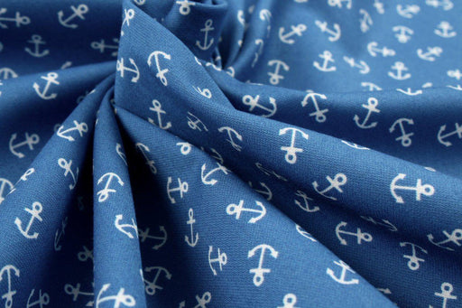 Anchor ORGANIC COTTON POPLIN - ANTI-BACTERIAL & HYDROPHOBIC FINISHING-Fabric-FabricSight