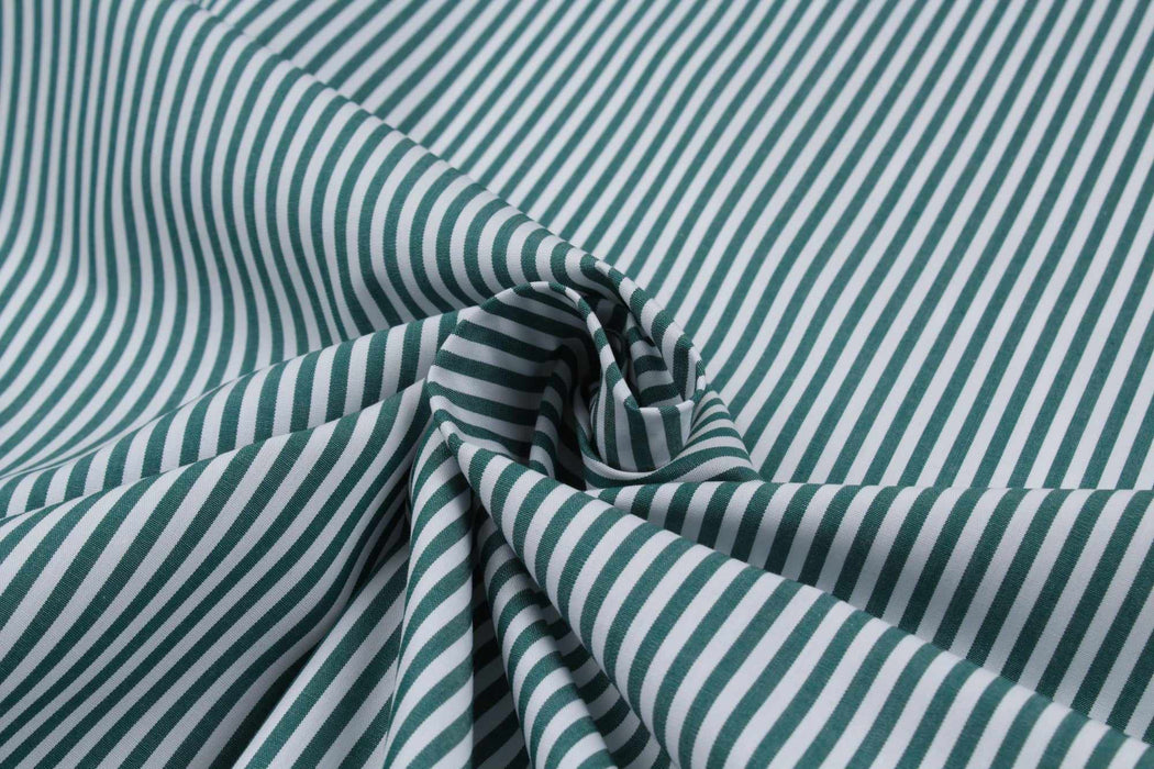 BCI Cotton Poplin Pinstripes - 14 colors available-Fabric-FabricSight