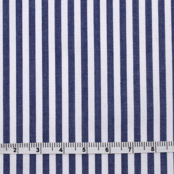 BCI Cotton Poplin Pinstripes - 14 colors available-Fabric-FabricSight