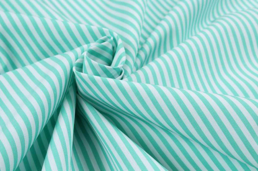 BCI Cotton Poplin Pinstripes - 14 colors available-Fabric-FabricSight