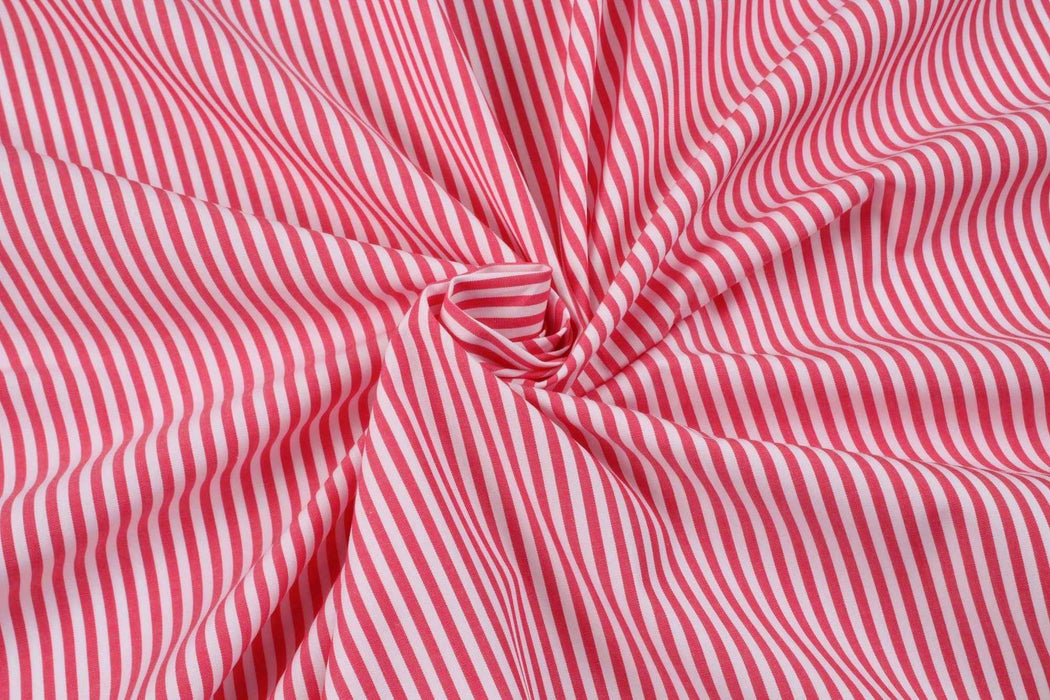 BCI Cotton Poplin Pinstripes - 14 colors available-Fabric-FabricSight